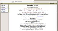 Desktop Screenshot of churchmusic.biz
